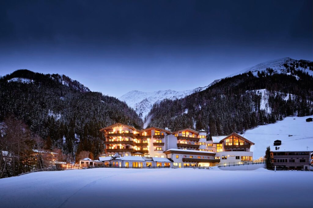 Adler Inn Tyrol Mountain Resort in Hintertux, riders office of World Rookie Camp