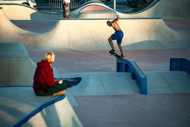Alberto Chakalev, winner of Street Rookie Men at the World Rookie Skateboard Finals 2026